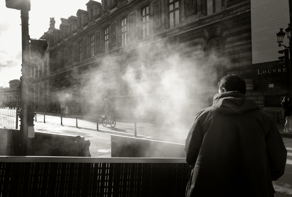 Scenery with steam von Kenichiro Hagiwara