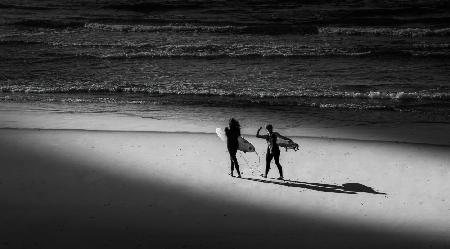 Surfing Beach