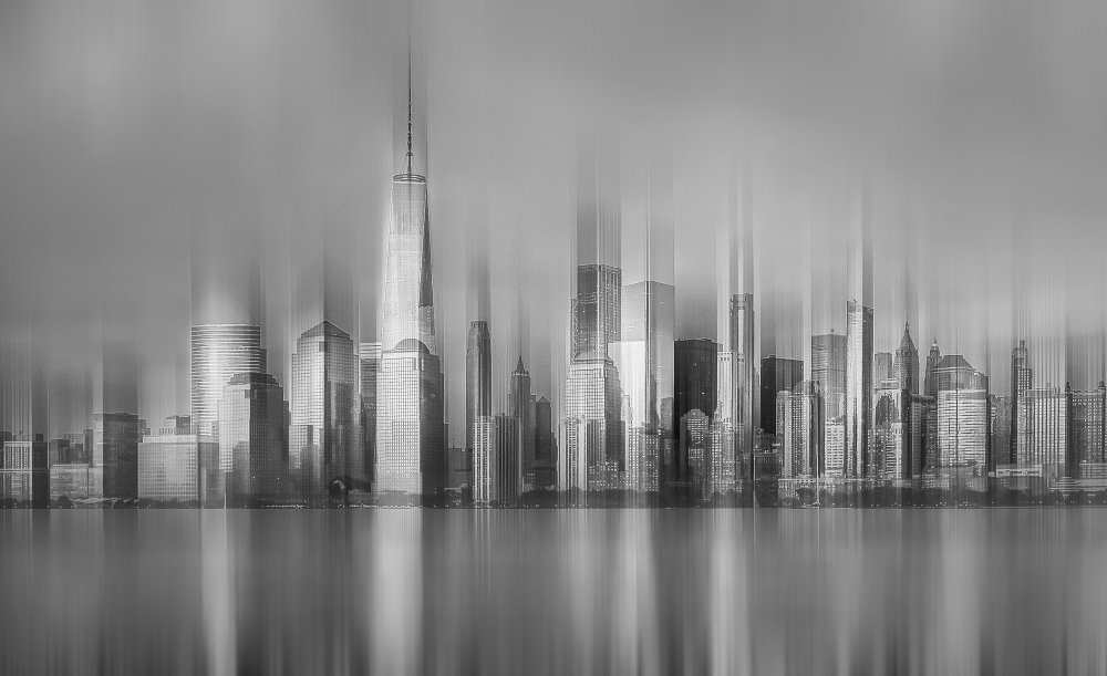 Skyscraper Illusion von Kenneth Zeng