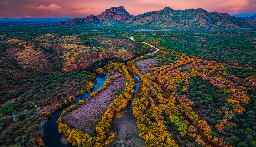 Morning at Salt River von Kevin Xu