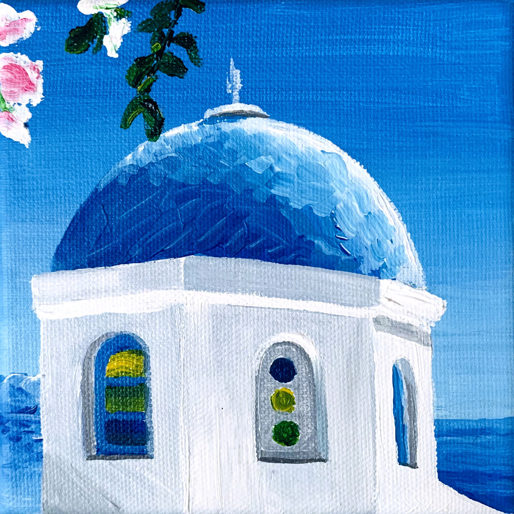 Blue Dome von Key and Sea Creative