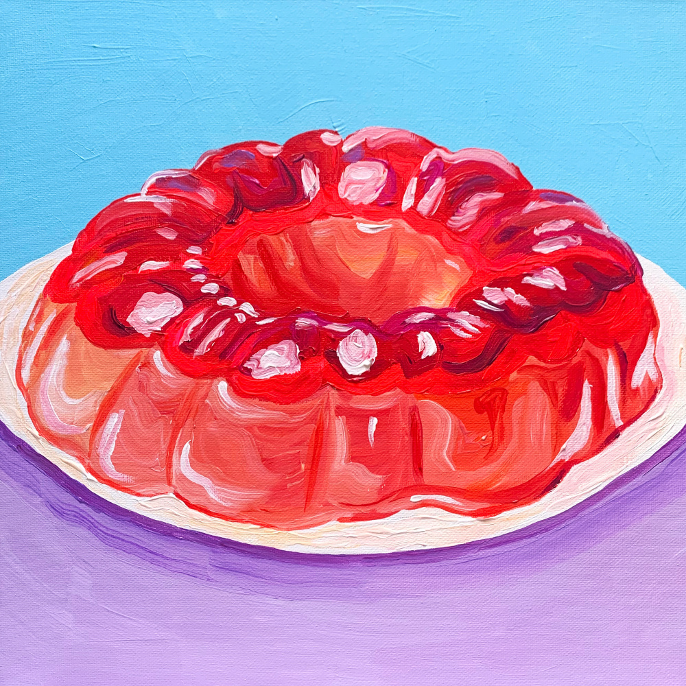 Strawberry Jello von Key and Sea Creative