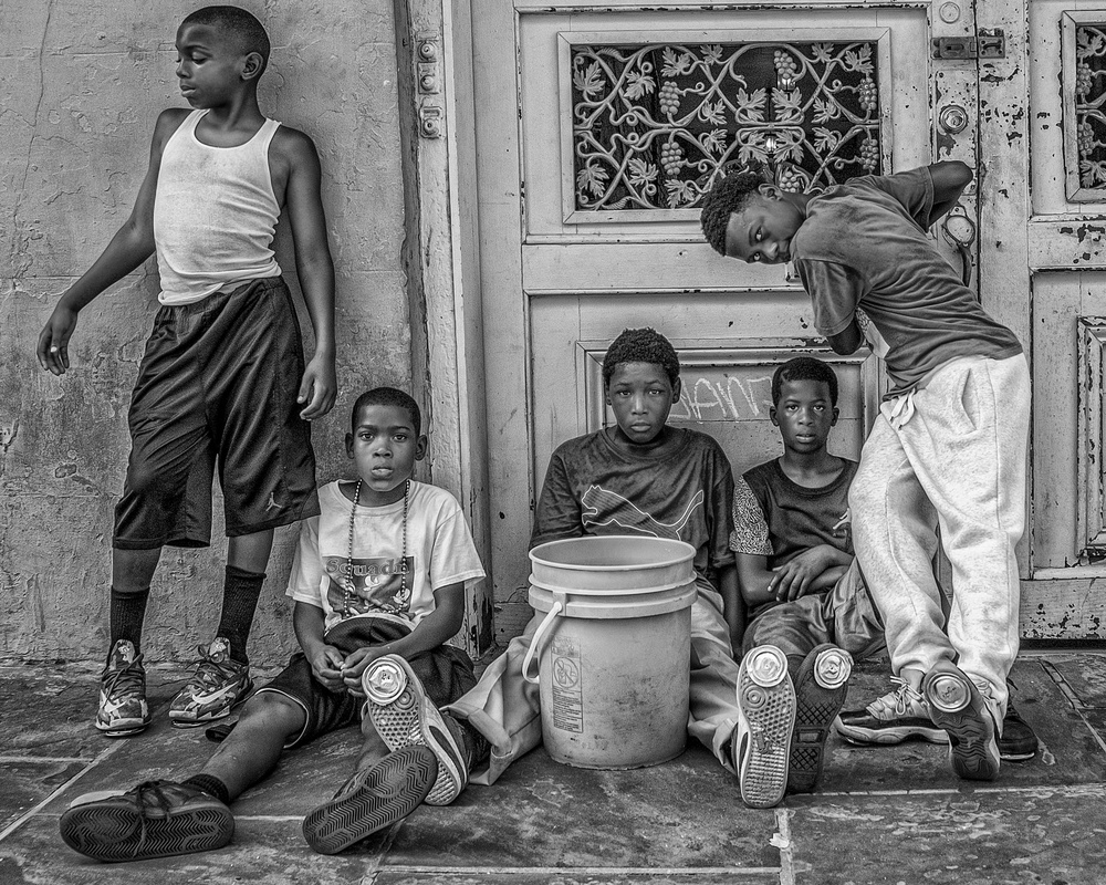 Buskers, New Orleans von Kirk Cypel