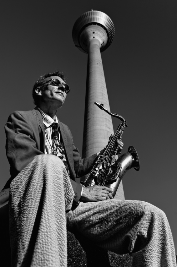 Frank M., Saxophonist von Klaus Ratzer