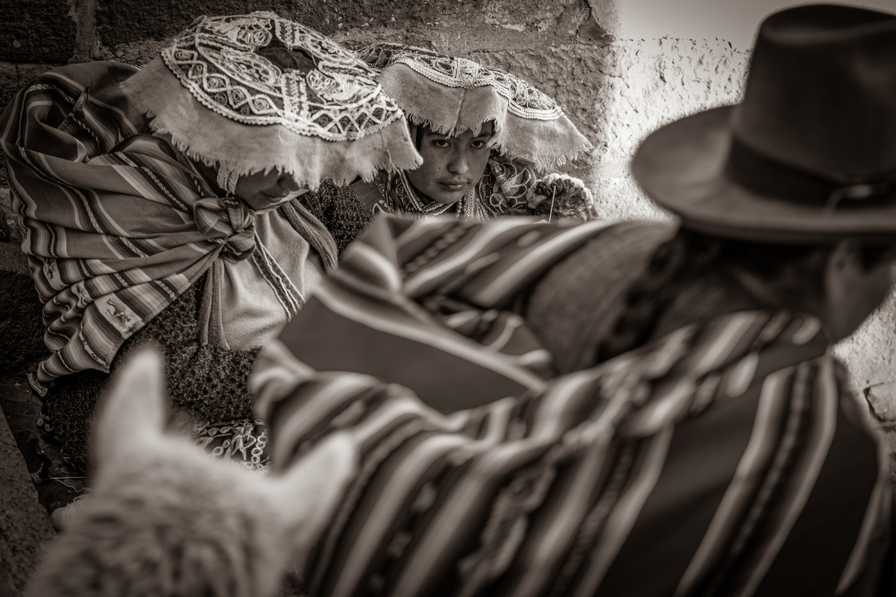 Cusco street von Koji Morishige