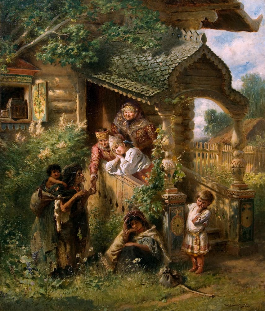 Wahrsagerei von Konstantin Jegorowitsch Makowski