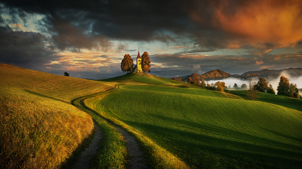 Evening light... von Krzysztof Browko