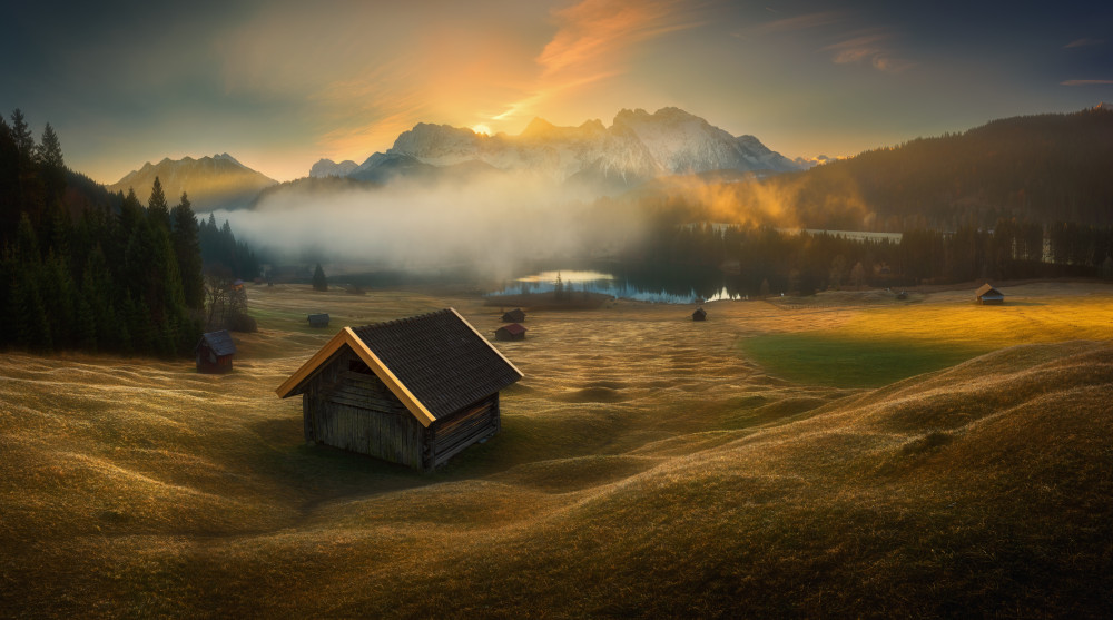 Bavarian morning... von Krzysztof Browko