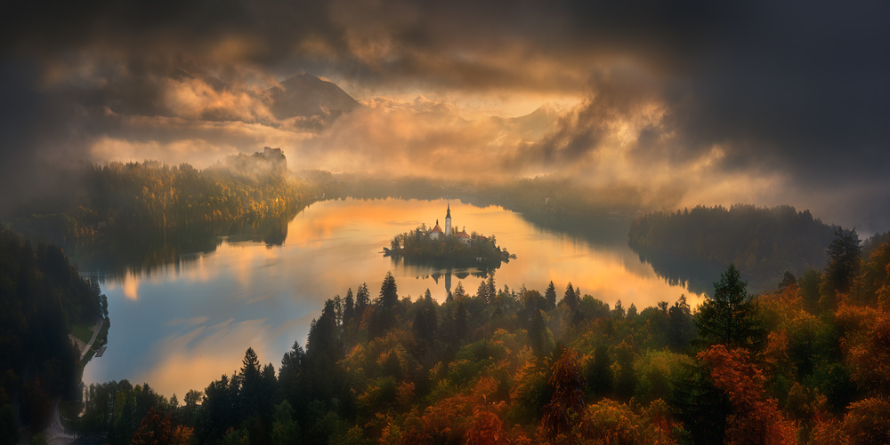 Bled... von Krzysztof Browko