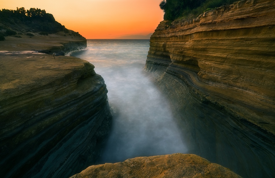 Sidari cliffs.... von Krzysztof Browko