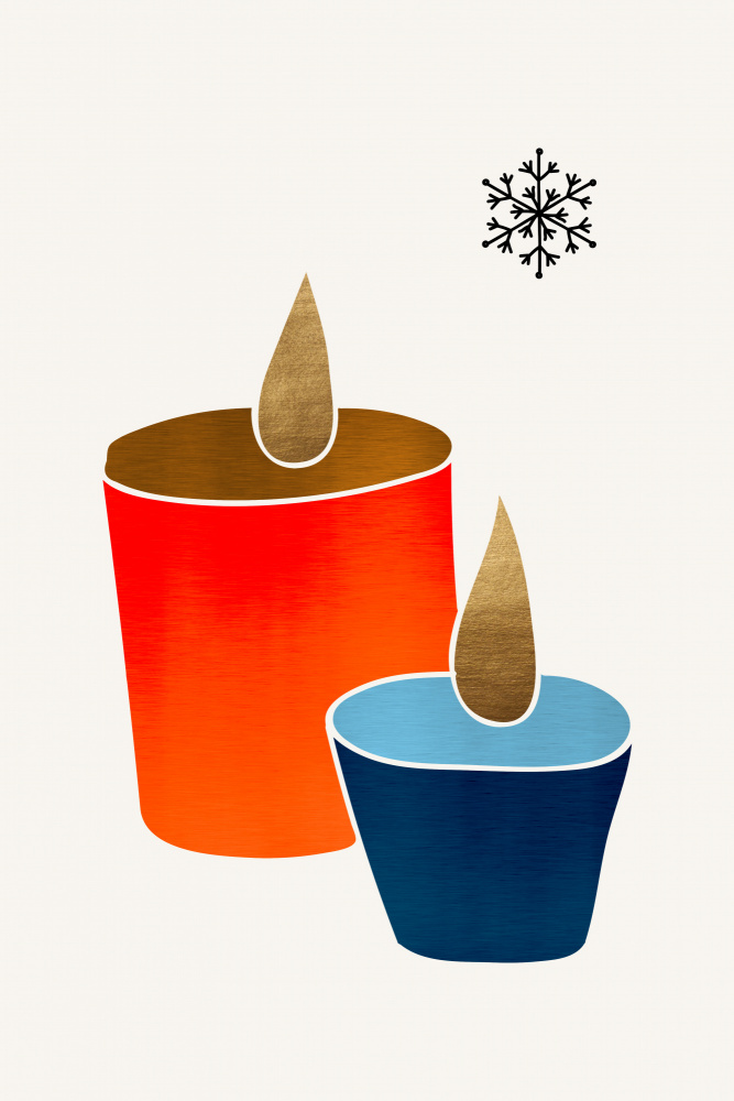 Christmas Candles von Kubistika