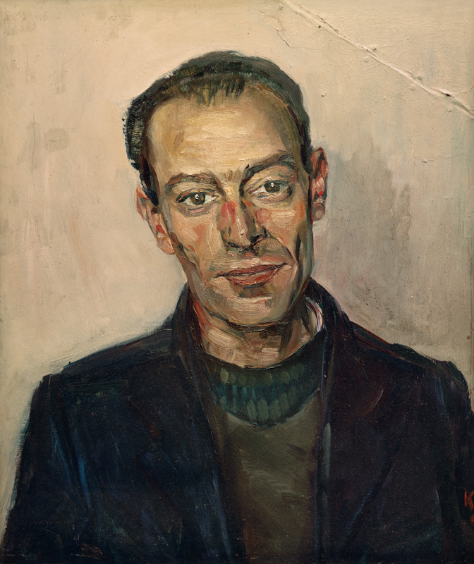 Herrenbildnis von Kurt Schwitters