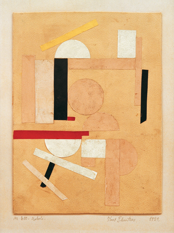 Mz. 600. Moholi. von Kurt Schwitters