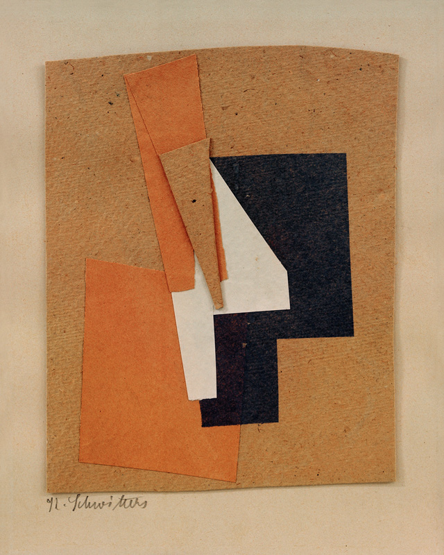 blau… von Kurt Schwitters