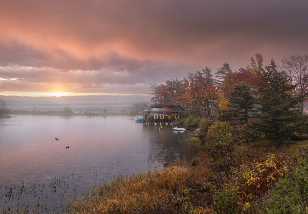 Autumn color von Larry Deng