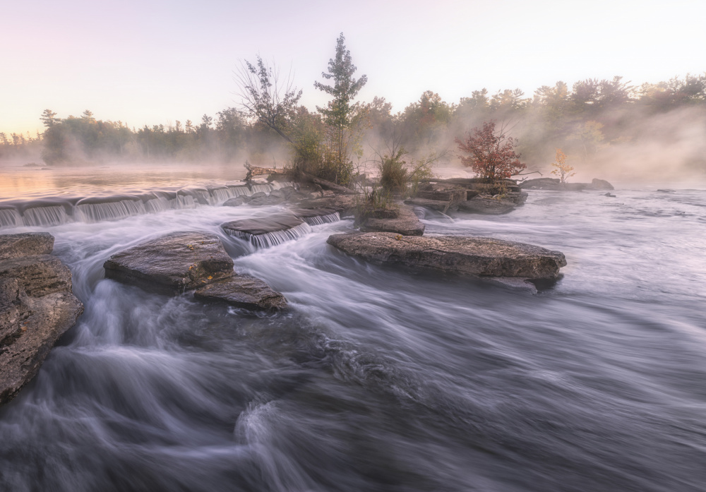 Morning mist von Larry Deng