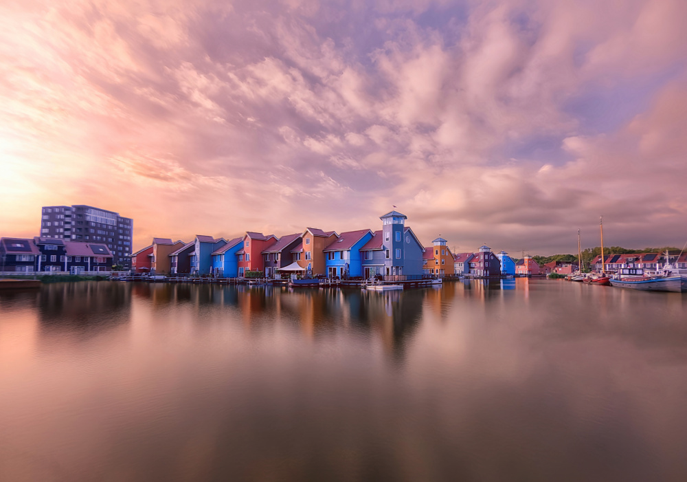 Rainbow houses von Larry Deng