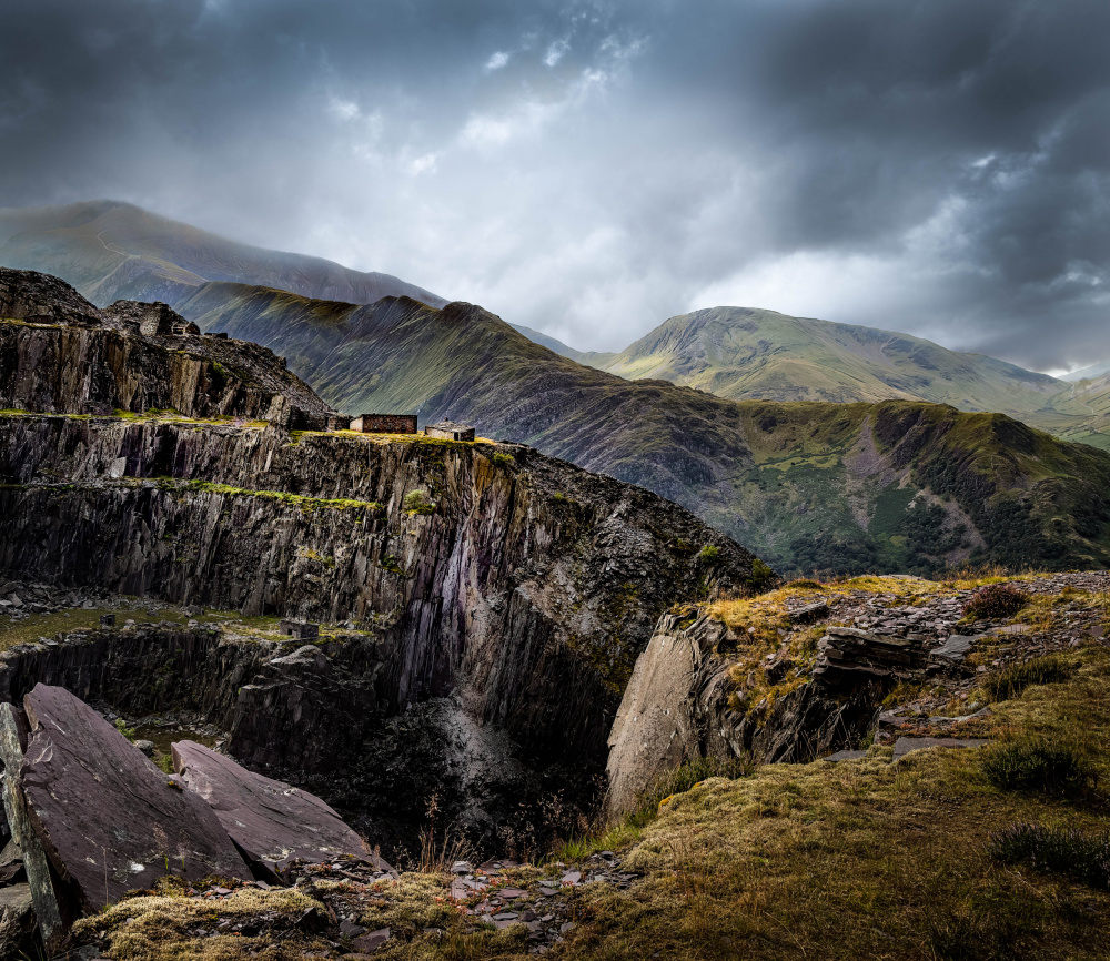 Dinorwic Quarry von Larry Platner