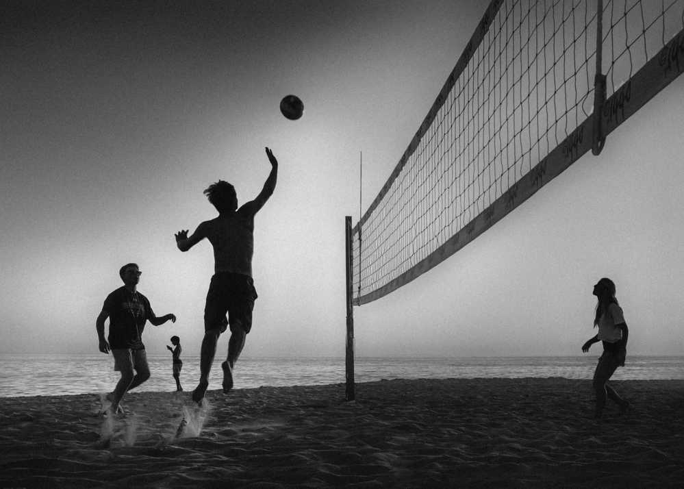 Beach volleyball von Leah Guo