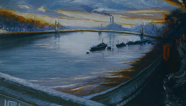 Albert Bridge, Chelsea von Lee Campbell