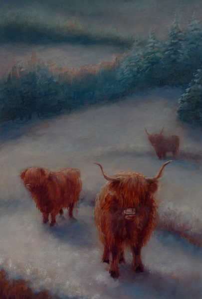 Highland Cattle von Lee Campbell