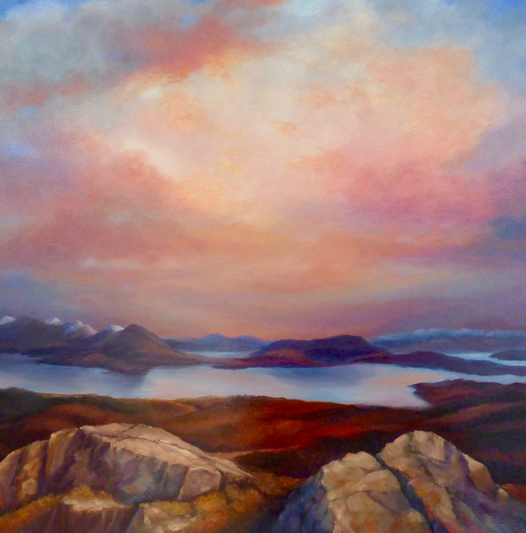 Highland Loch von Lee Campbell