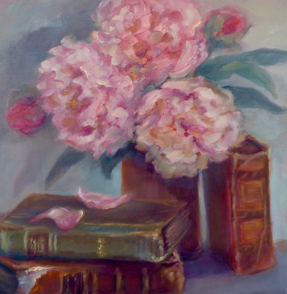 Peonies Pink von Lee Campbell