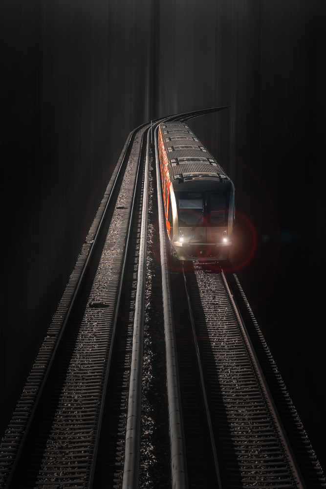 Speed Train von Lei Wang