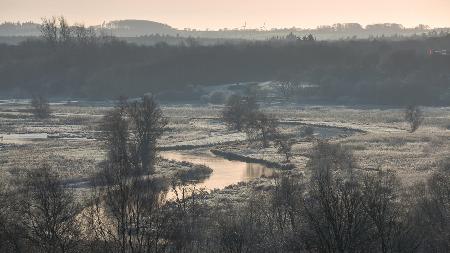 River valley.