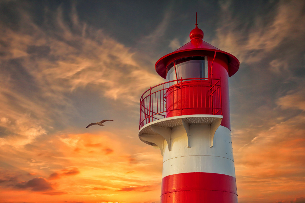 Small lighthouse. von Leif Løndal