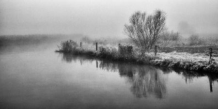 Foggy River