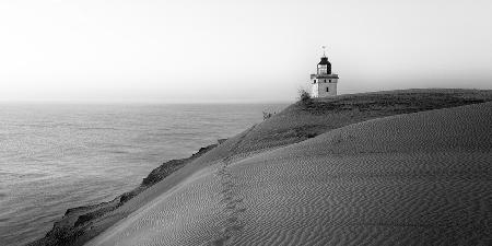 Traces at the lighthouse.