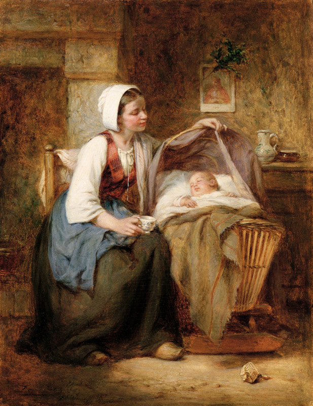 Mother's Pride von Léon-Emile Caille