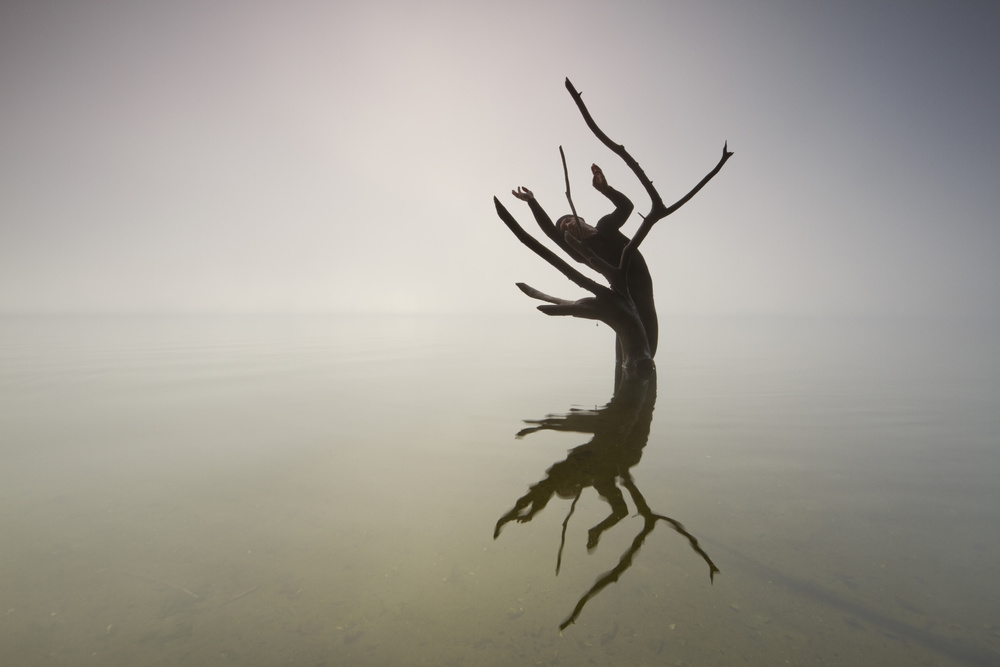 Self portrait von Leszek Paradowski