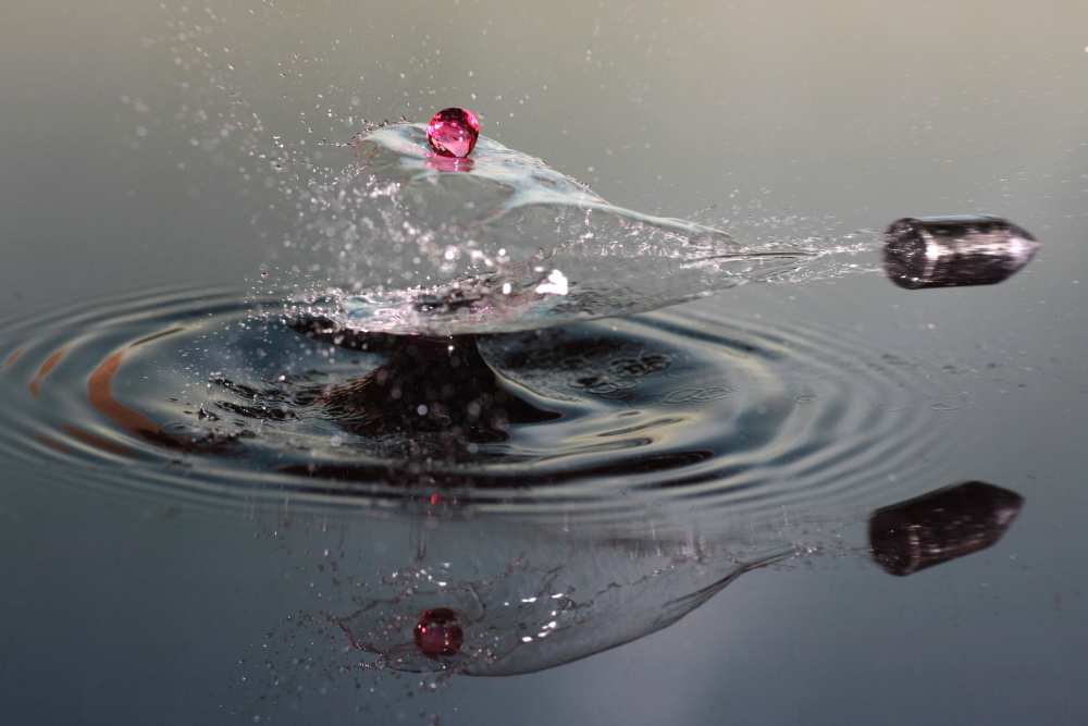 Shot of a drop shot von Lex Augusteijn