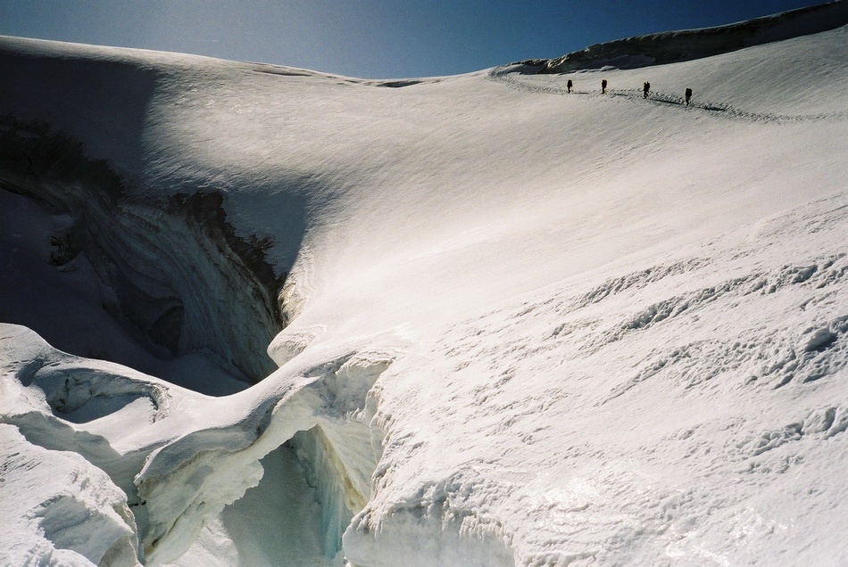 Up Piz Palü von Lex Molenaar