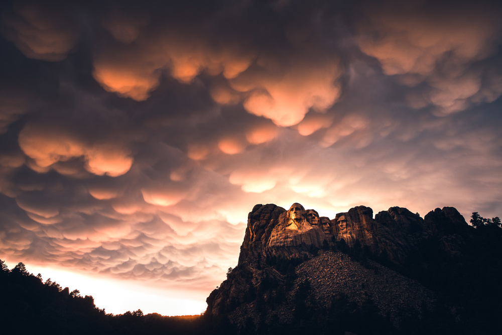 Mt. Rushmore after the Storm von Like He