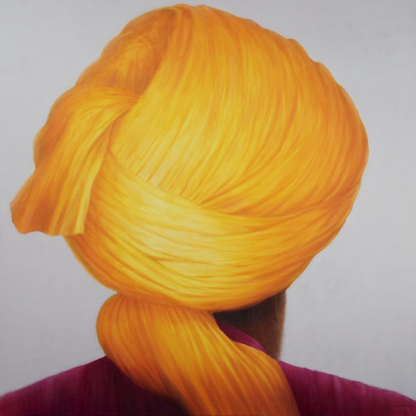 Big Saffron Turban von Lincoln  Seligman