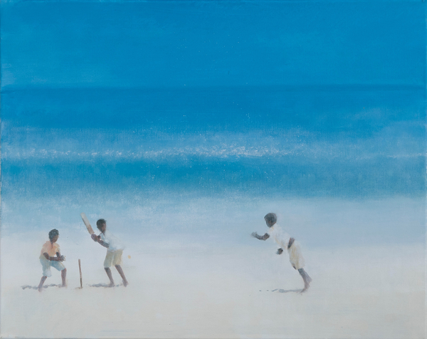 Cricket on the beach von Lincoln  Seligman