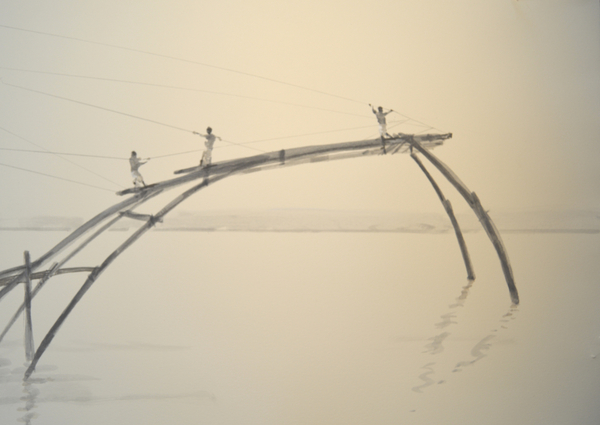 Fishing Nets Cochin 2 von Lincoln  Seligman