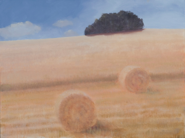 Two Hay Bales von Lincoln  Seligman