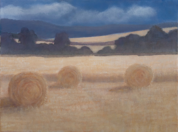 Two Hay Bales von Lincoln  Seligman