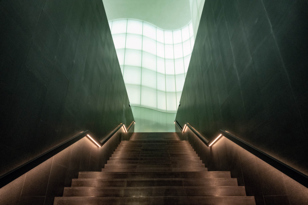 Atrium stairs von Linda Wride