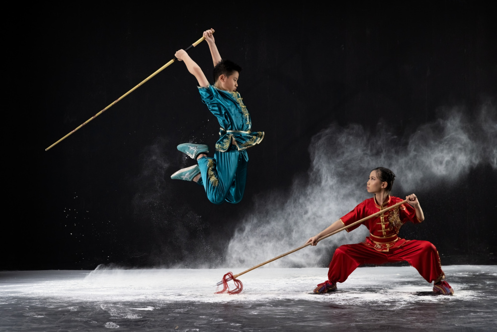 Sister and Brother Wushu von Lisdiyanto Suhardjo