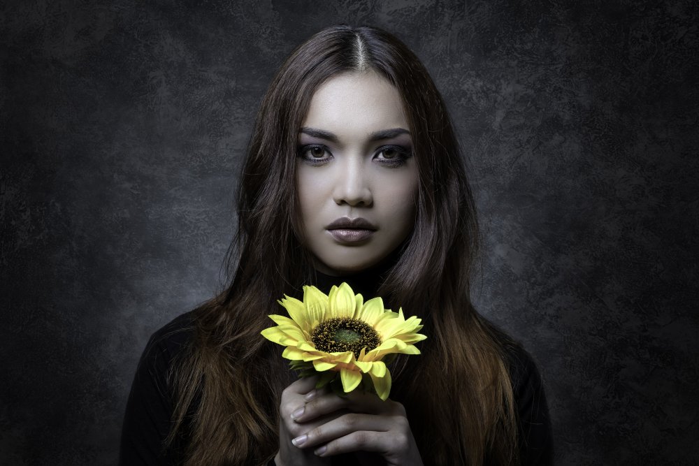 Sunflower Girl von Lita Pratikto