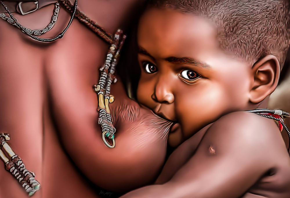 Himba Child von Lord Amihere