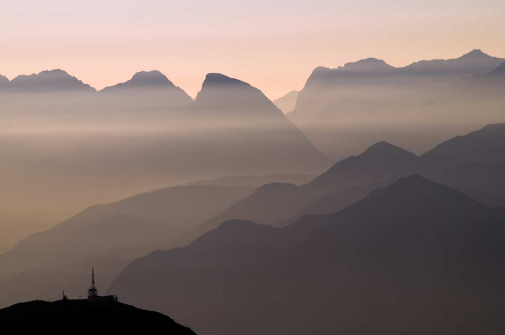 Alpine Sunset von Lorenzo Rieg