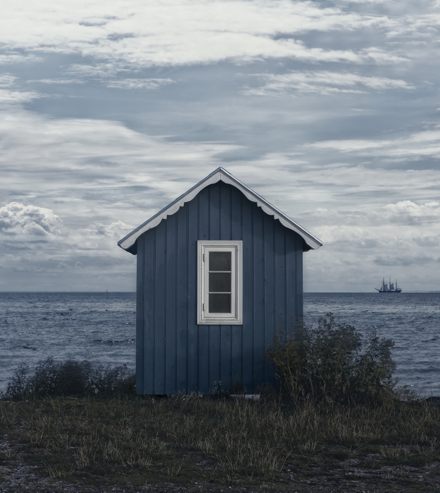 Beach hut von Lotte Grønkjær