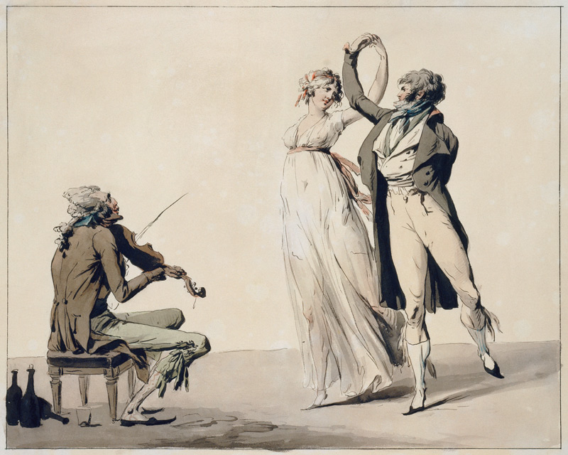 La Folie du Jour / Die Torheit des Tages von Louis-Léopold Boilly