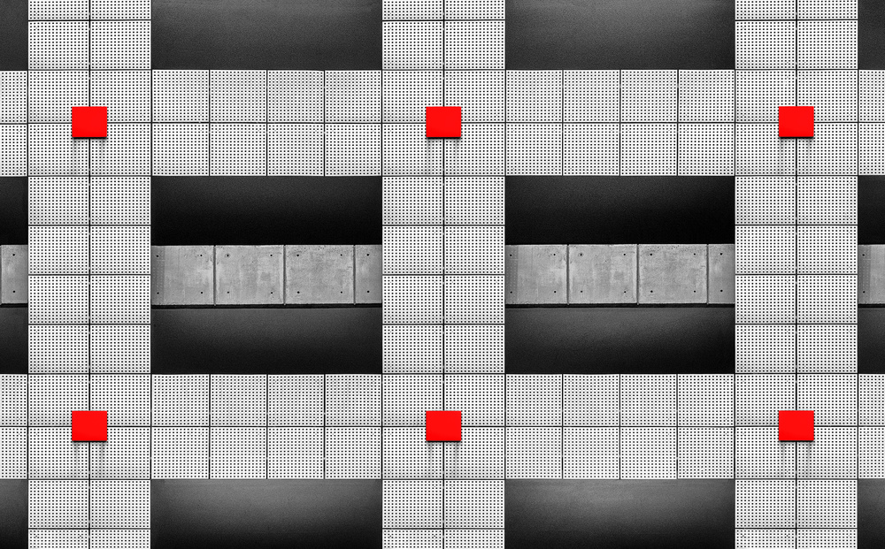 Red squares von Louis-Philippe Provost